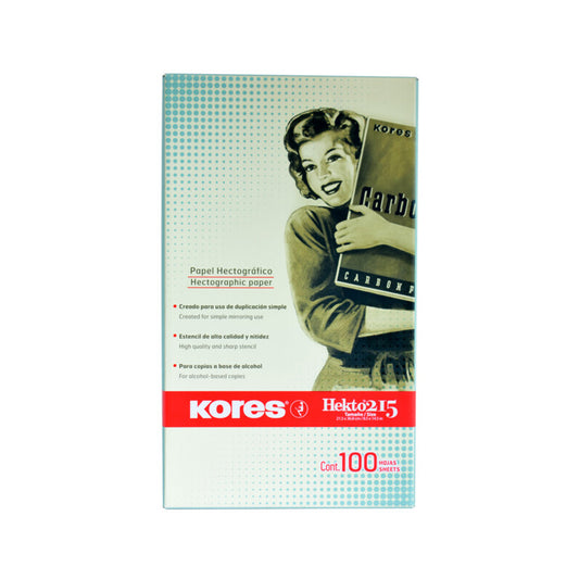 Papel Hectográfico Kores 215