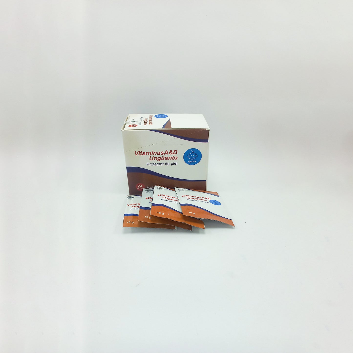 White Vitamin A&amp;D Cream Sachet 10 G